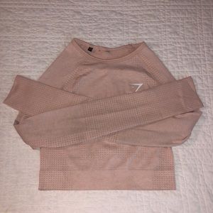 Gymshark vital seamless long sleeve crop top